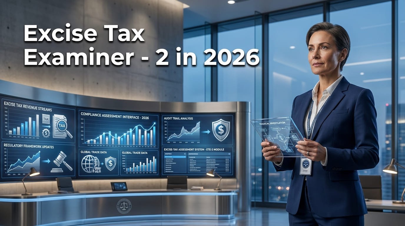  Excise Tax Examiner - 2 in 2026